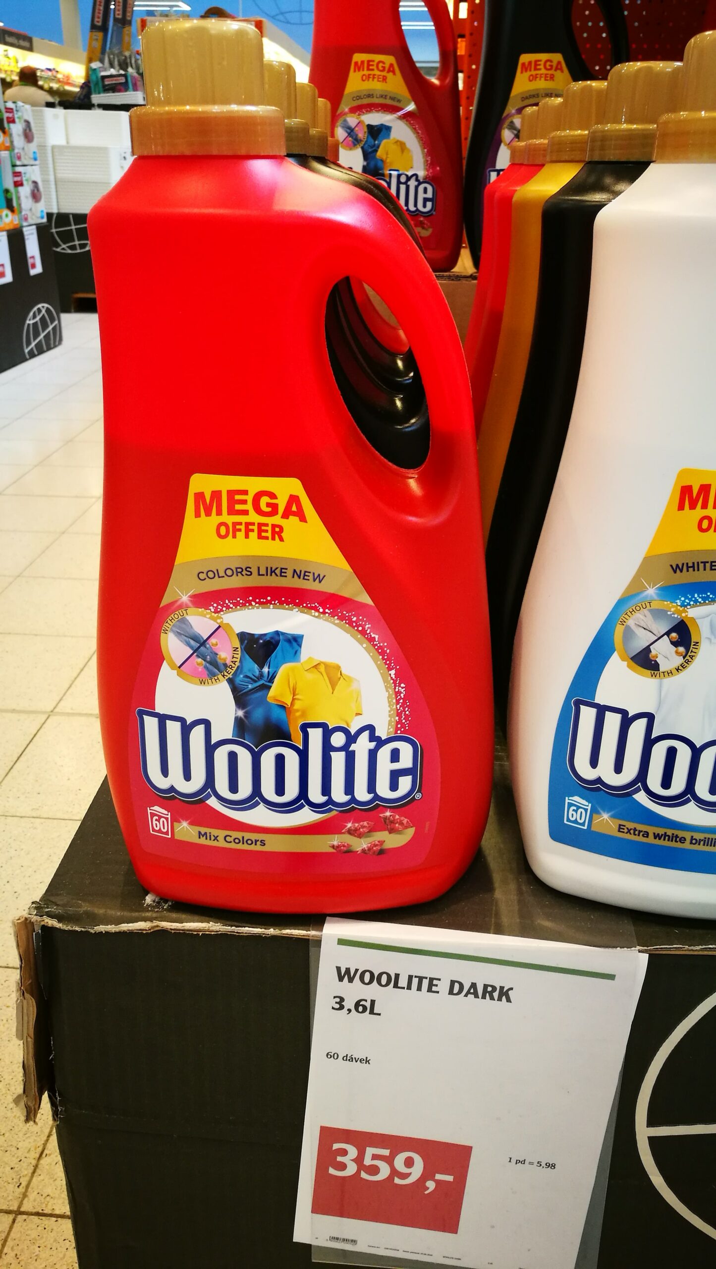 Woolite Mix Colors 3,6 l