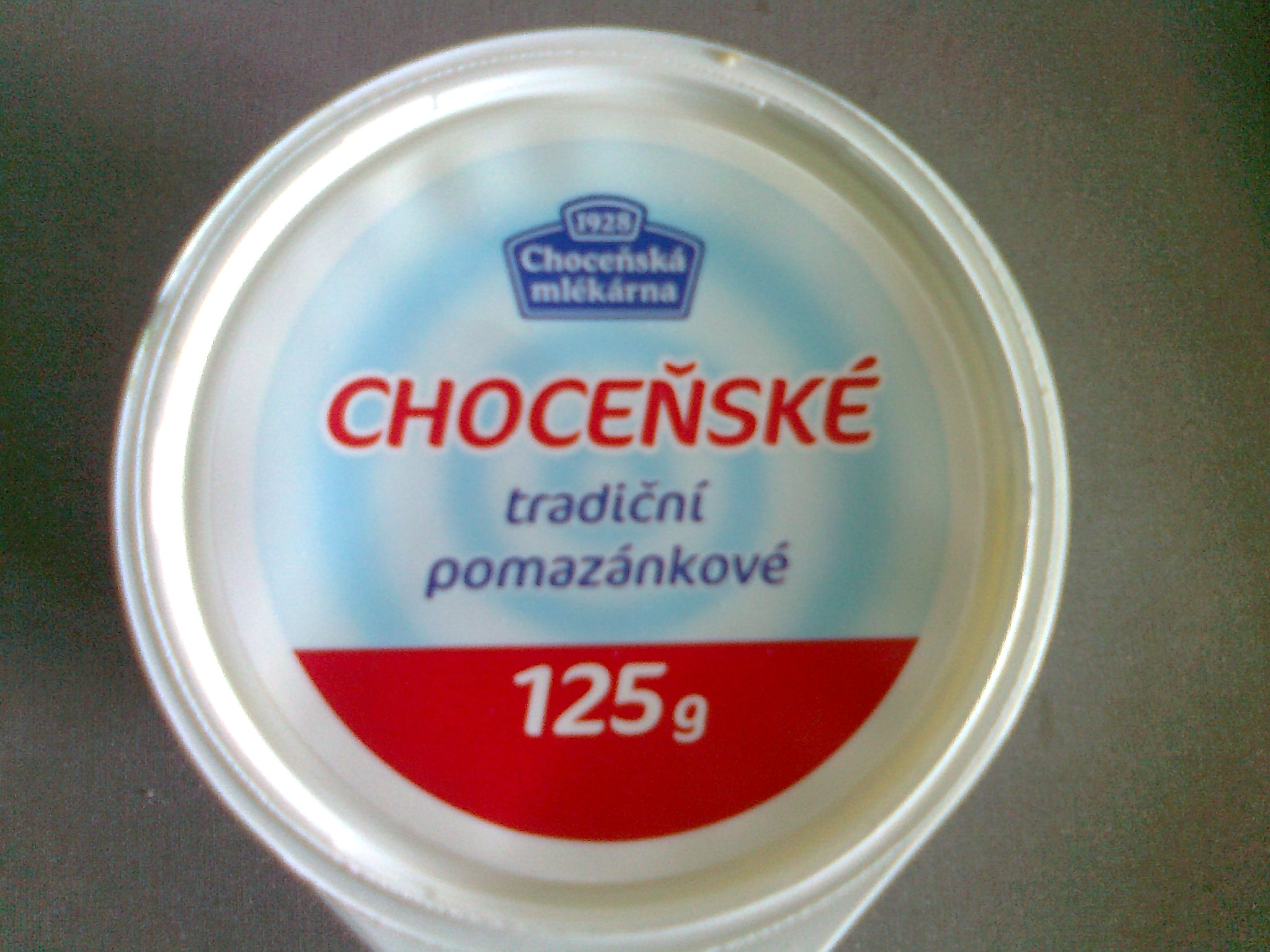 Choceňské tradiční pomazánkové (máslo)